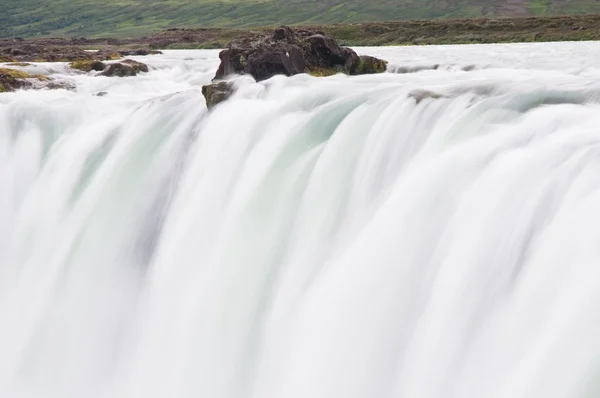 Cachoeira backgroung abstrato, borrão de movimento — Fotografia de Stock