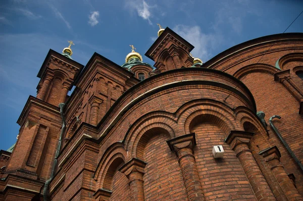 Catedral ortodoxa Uspensky, Helsinki, Finlandia — Foto de Stock