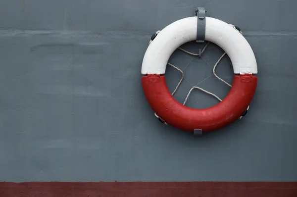 Élet gyűrűt a csatahajó — Stock Fotó