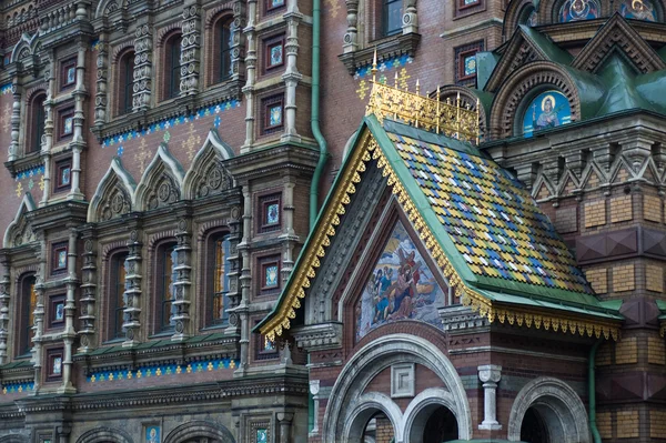 stock image Orthodox cathedral in St Petersburg, Russia