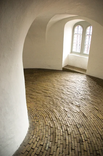 Исторический спиральный коридор — стоковое фото