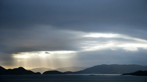 Luz de Deus, belas ilhas paisagem — Fotografia de Stock
