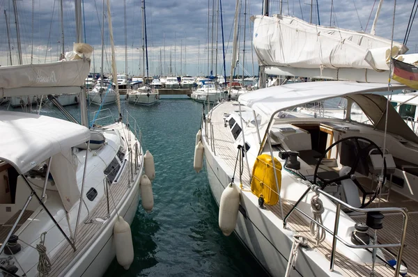 stock image Yachts parked