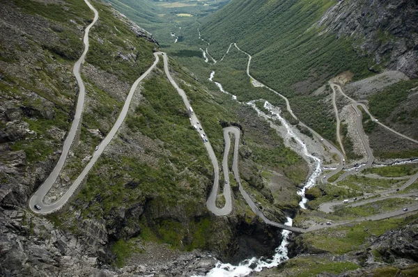 Дорога Троя, Норвегия — стоковое фото