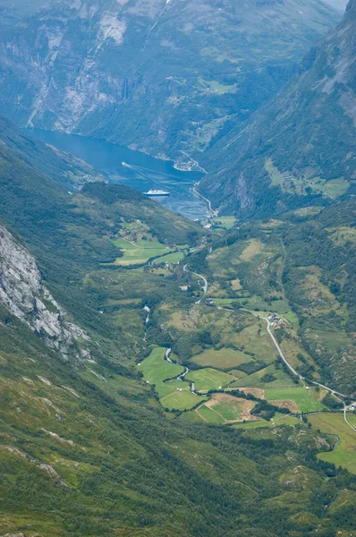 Norway, wild country with fjords — Stock Photo, Image