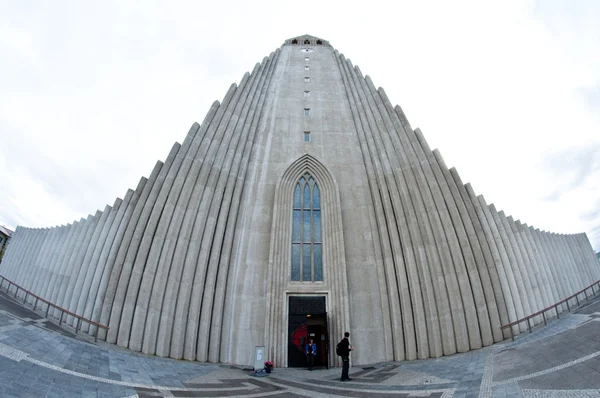 Igreja Hallgrimskirkja, Islândia — Fotografia de Stock