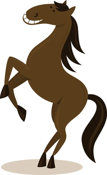 Rearing Horse — Stock Vector