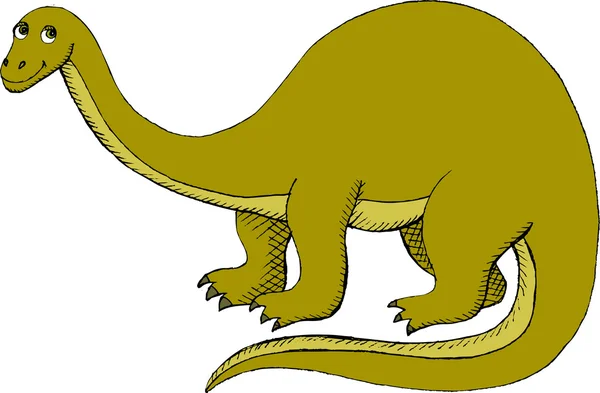 Brontosaurio — Archivo Imágenes Vectoriales