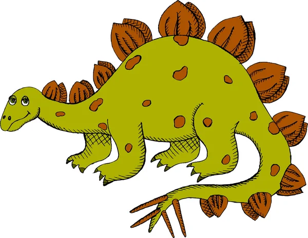 A Stegosaurus Stock Vektor