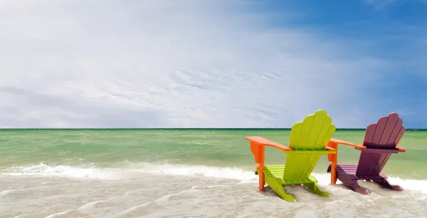 Miami Florida colorido panorama verano escena — Foto de Stock