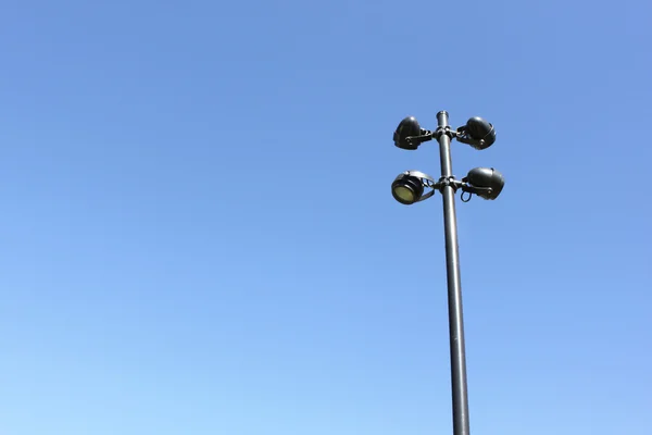 stock image Lamp posts and sky