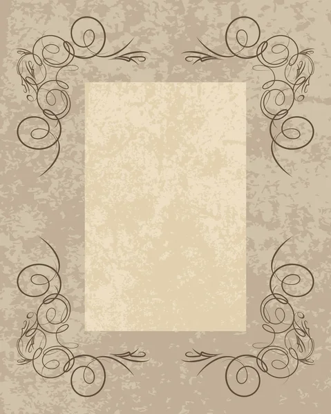 stock vector Decorative frame