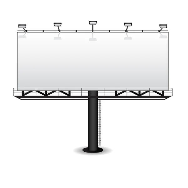户外广告广告牌 — 图库矢量图片