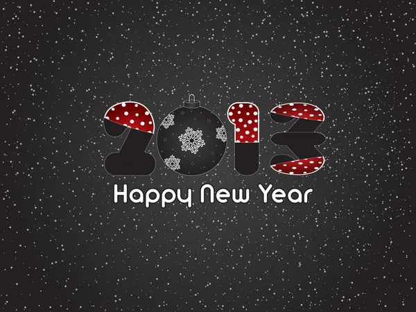 Selamat Tahun Baru 2013 - Stok Vektor