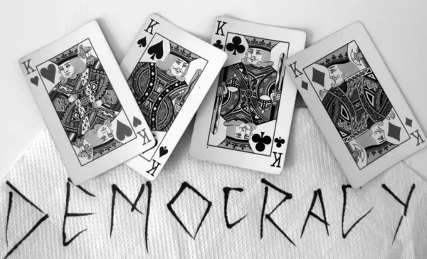 Demokratin i dagens värld — Stockfoto