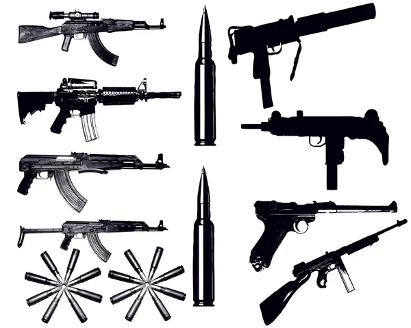 Різні зброї — стокове фото