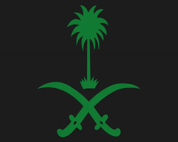 Saudi coat of arms | Saudi arabia coat of arms — Stock Photo ...