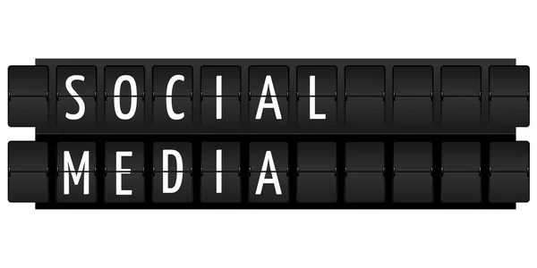 Sociale media — Stockfoto