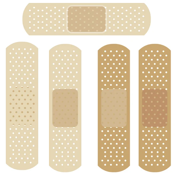 Bandages — Stock Vector