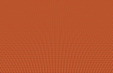 Çatı kiremitleri dokusu