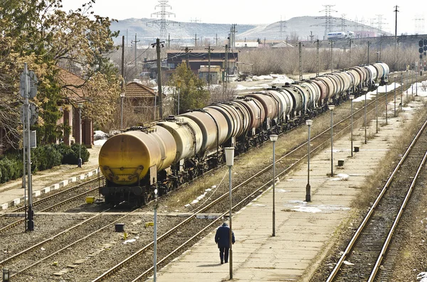 Freight train — Stock Photo, Image