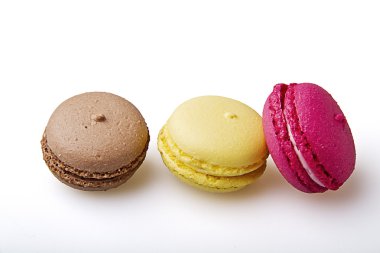 Tasty macaroons clipart