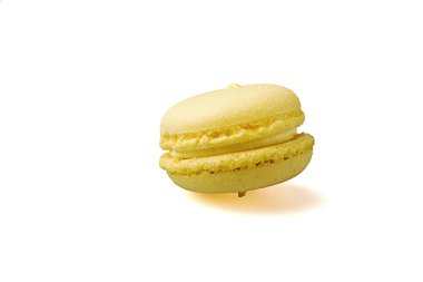 Yellow macaroons clipart