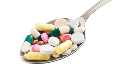 Tablespoon of drugs clipart