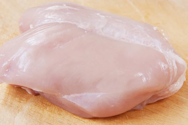 Pollo senza pelle — Foto Stock
