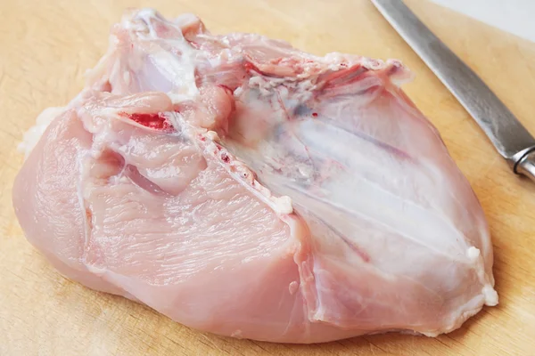 鶏の刺身 ロイヤリティフリーのストック写真