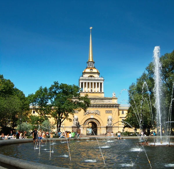 stock image The Admiralty in St.Petersburg