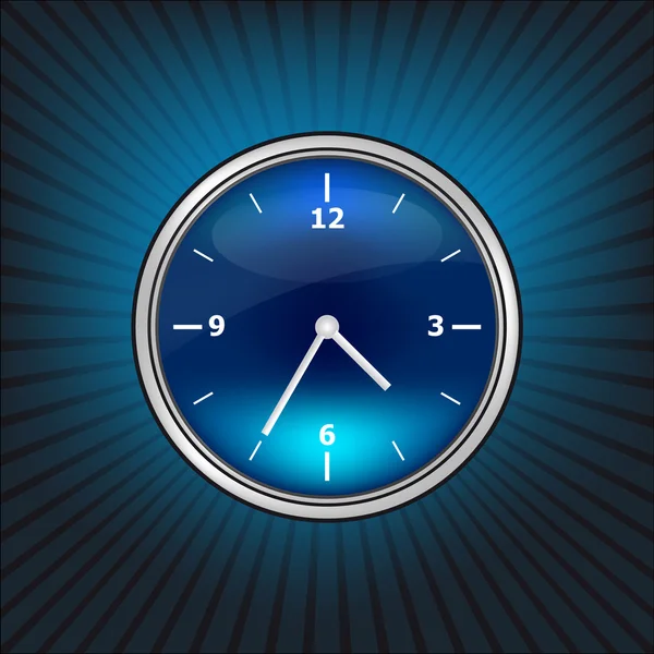 Horloge de bureau — Image vectorielle