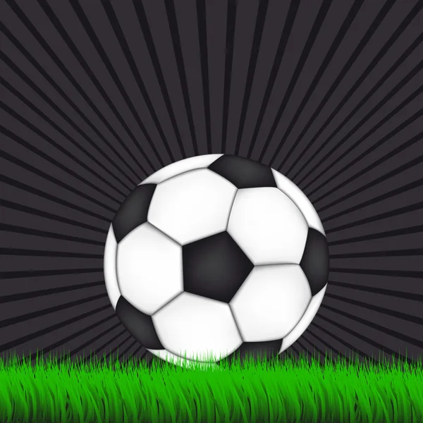 stock vector Soccer Background with Ball