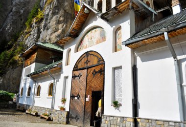 Ialomita Monastery Entrance clipart