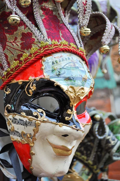 Karneval maska, Benátky — Stock fotografie