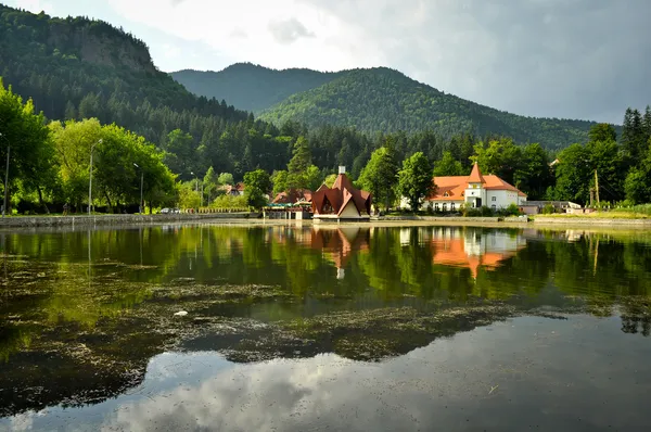 Lago Ciucas — Fotografia de Stock