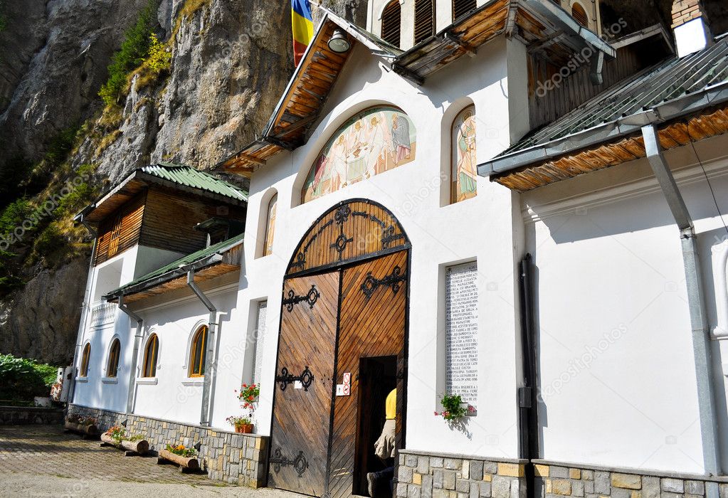 Ialomita Monastery Entrance