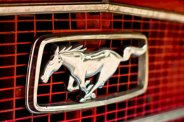 Logo antiguo Mustang —  Fotos de Stock