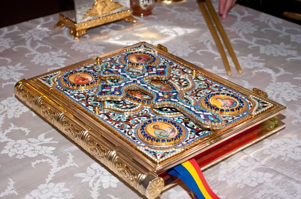 Православное Евангелие — стоковое фото