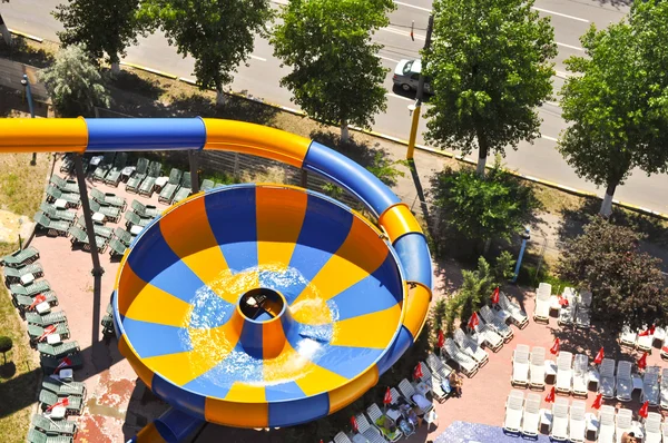 stock image Water slide in Aqua Magic