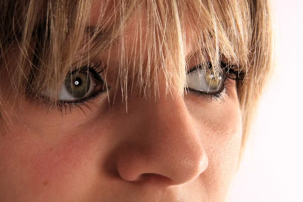 stock image Blonde woman portrait