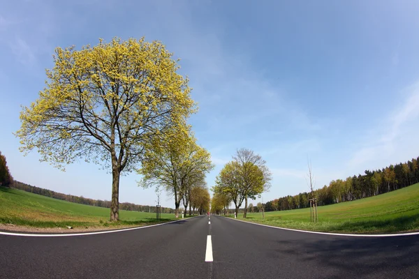 Landweg — Stockfoto