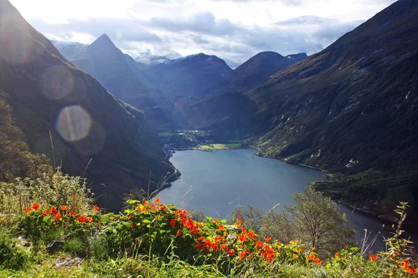 Geirangerfjorden — Stockfoto