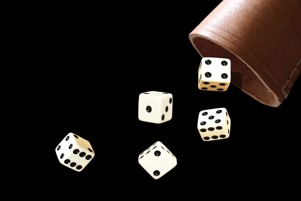 stock image White dice