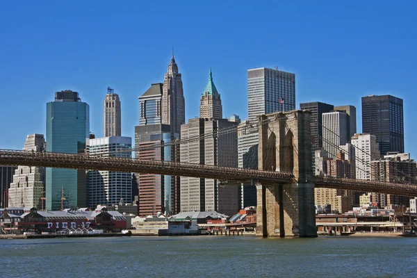 Ponte di Brooklyn — Foto Stock