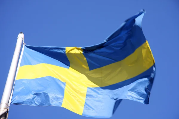 stock image Flag of Sweden