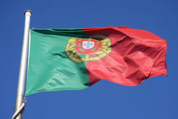 Flaga portugla — Zdjęcie stockowe
