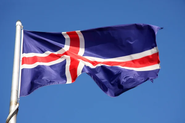 stock image Flag of Iceland