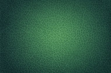 Glossy Green Leather, Spotlit clipart