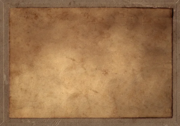 Old Parchment Rectangle Blanked — Stock Photo, Image